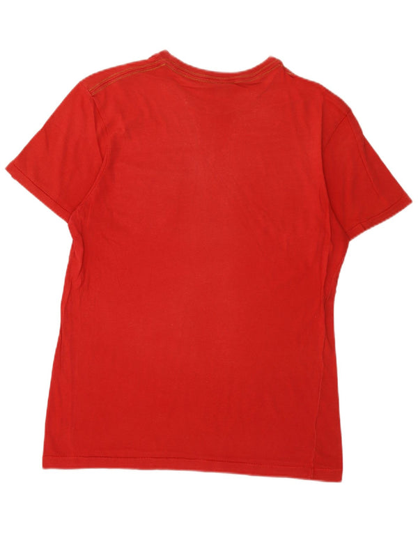 Tricou cu grafic Levi's pentru femei Top UK 14 Medium Red Bumbac