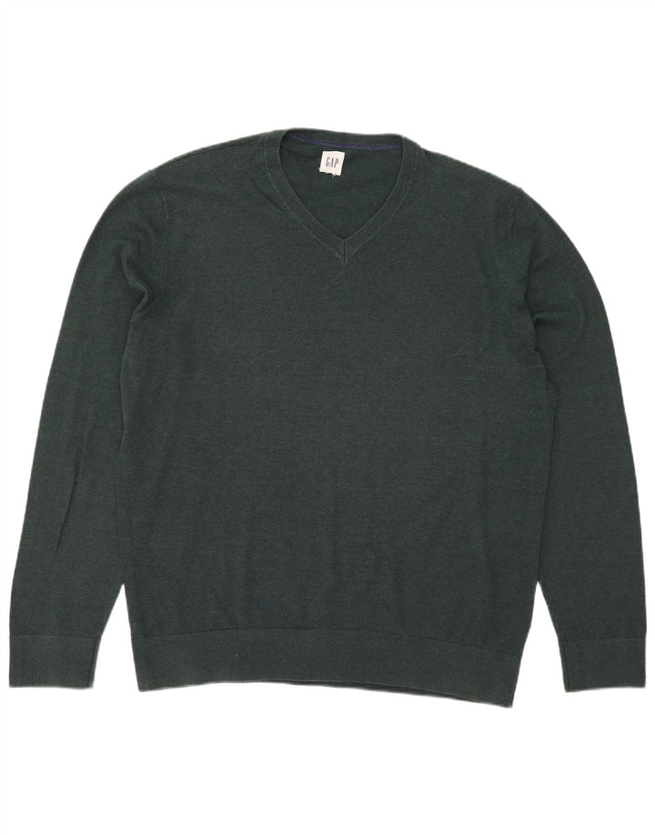 Pulover cu decolteu în V Gap pentru bărbați, XL, verde