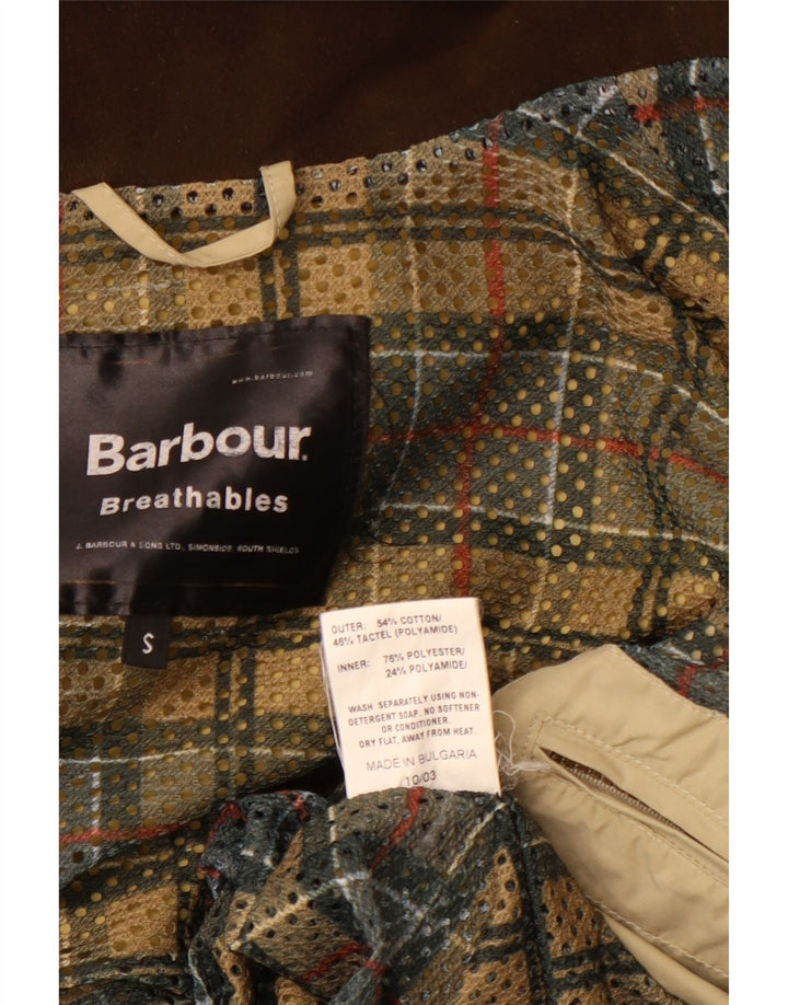 BARBOUR Jachetă cu glugă pentru bărbați, UK 36, bumbac, bej mic