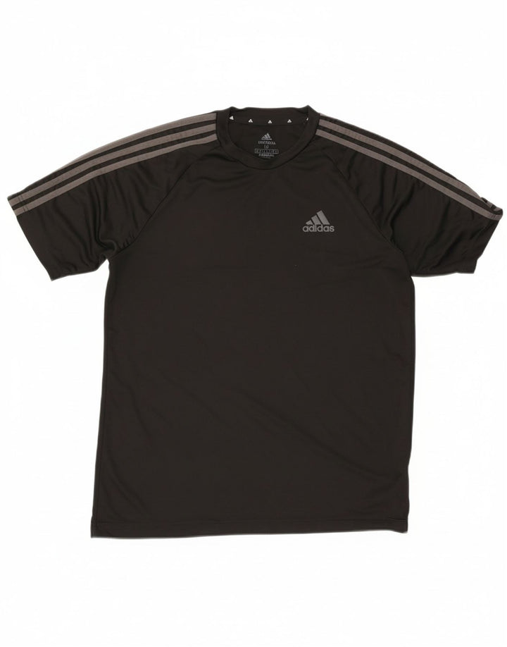 Tricou pentru bărbați Adidas Aeroready Top Mediu Poliester Negru