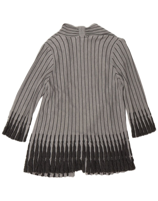 Pulover cardigan pentru femei Marks & Spencer cu mâneci 3/4 UK 12 Gri mediu