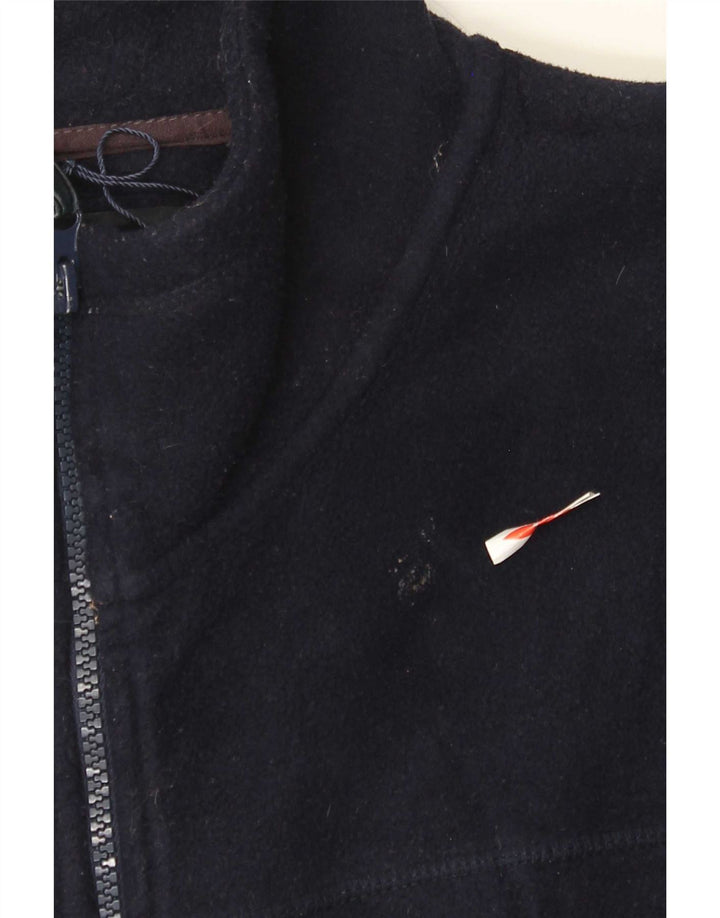 James Pringle Fleece Gilet pentru bărbați UK 38 Medium Bleumarin Poliester