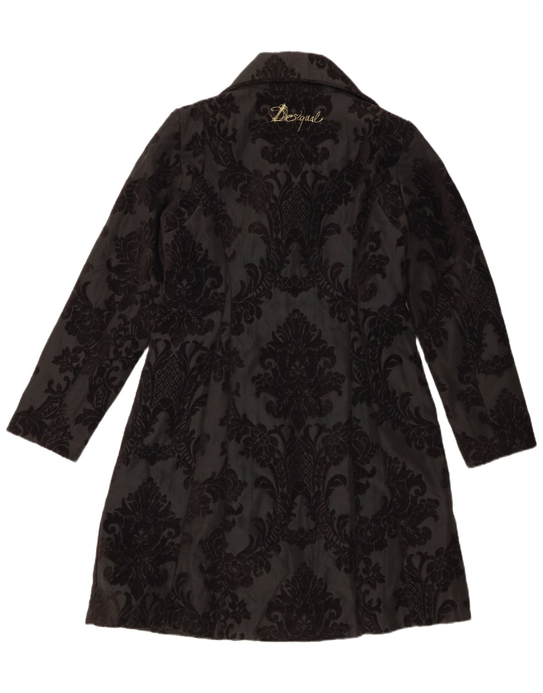 Palton pentru femei Desigual EU 42 Poliester floral negru mare