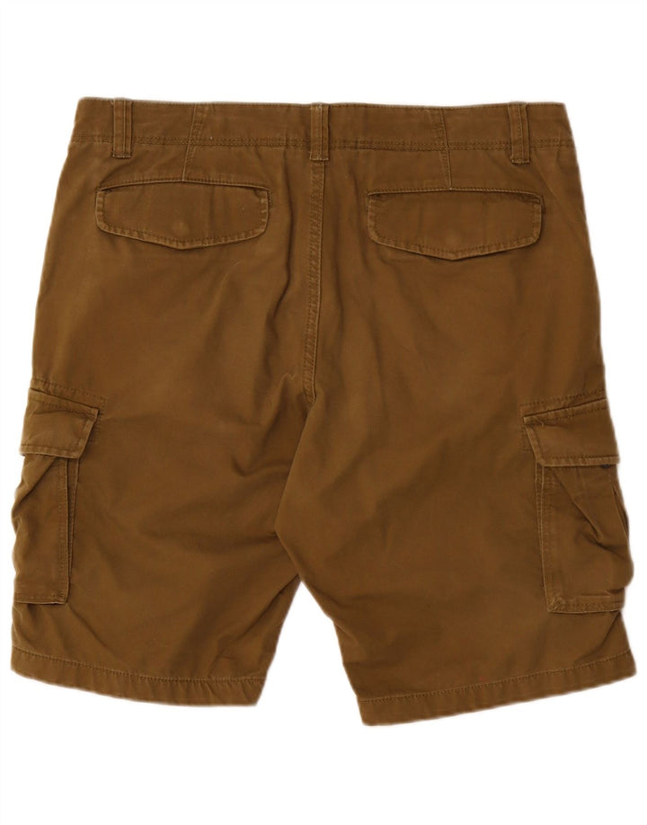 Pantaloni scurți cargo selectați pentru bărbați, mari W36, bumbac kaki