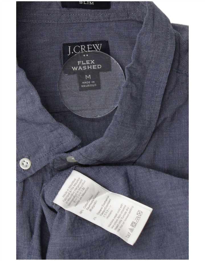 Cămașă pentru bărbați J. CREW Slim Fit Bumbac mediu albastru bleumarin