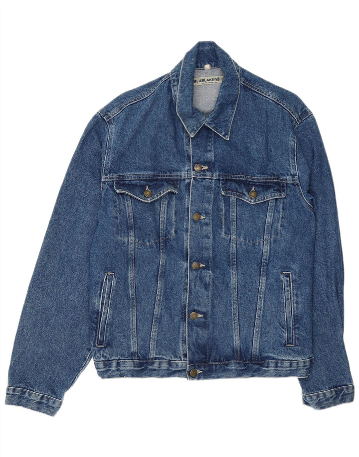 Jachetă de blugi vintage pentru bărbați UK 42 XL Albastru