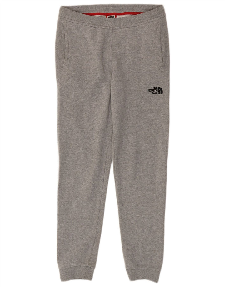 THE NORTH FACE Băieți Trening Pantaloni Joggeri 14-15 Ani XL Bumbac Gri