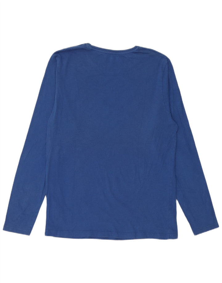 Jack & Jones Tricou cu mânecă lungă, mare, albastru, pentru bărbați