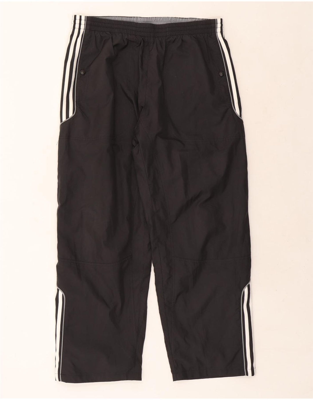 Pantaloni de trening Adidas pentru bărbați, mari, negru, poliester