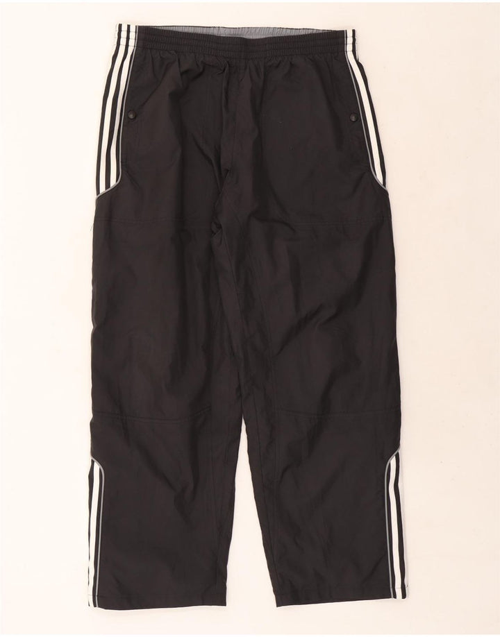Pantaloni de trening Adidas pentru bărbați, mari, negru, poliester