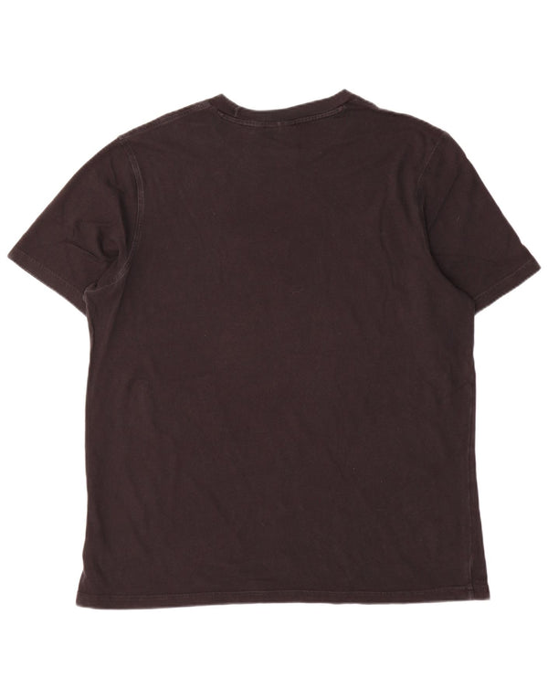 Tricou grafic Adidas pentru bărbați Top mare din bumbac negru