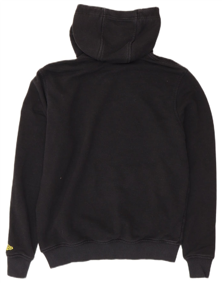 Pulover cu glugă cu grafic Golden State Warriors pentru bărbați NEW ERA, mic, negru