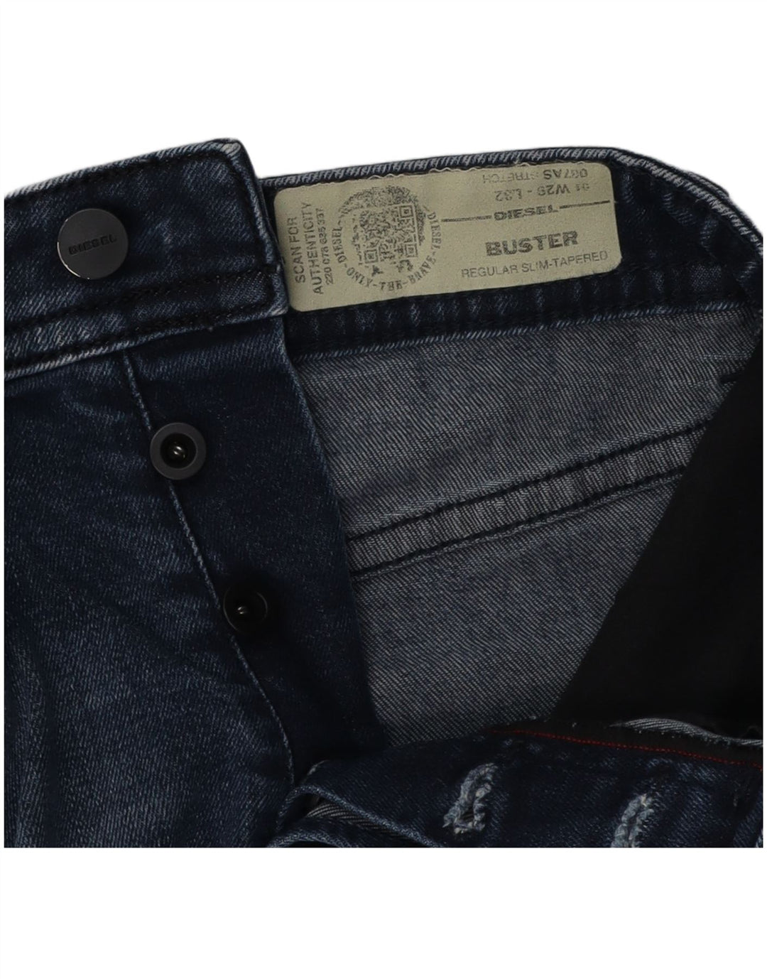 DIESEL Blugi pentru bărbați Buster Regular Slim Tapered W29 L32 Blue