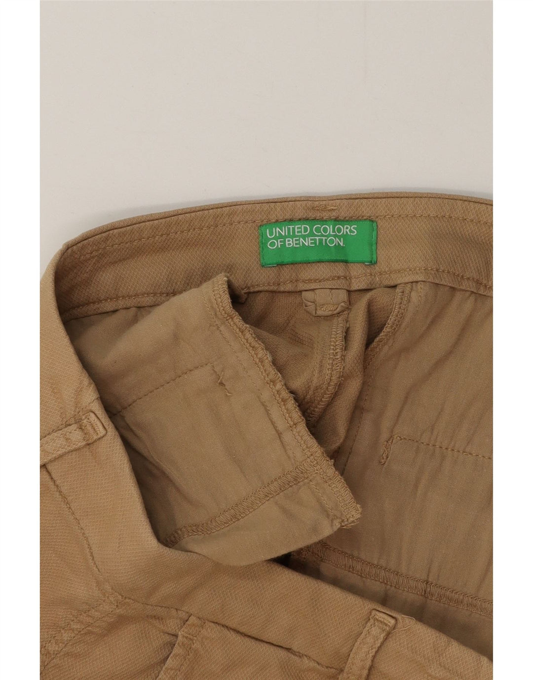 Pantaloni scurți chino pentru bărbați BENETTON W38 XL bej