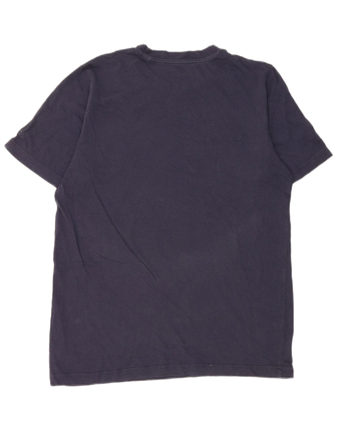 Tricou grafic pentru bărbați Adidas Top mediu din bumbac bleumarin