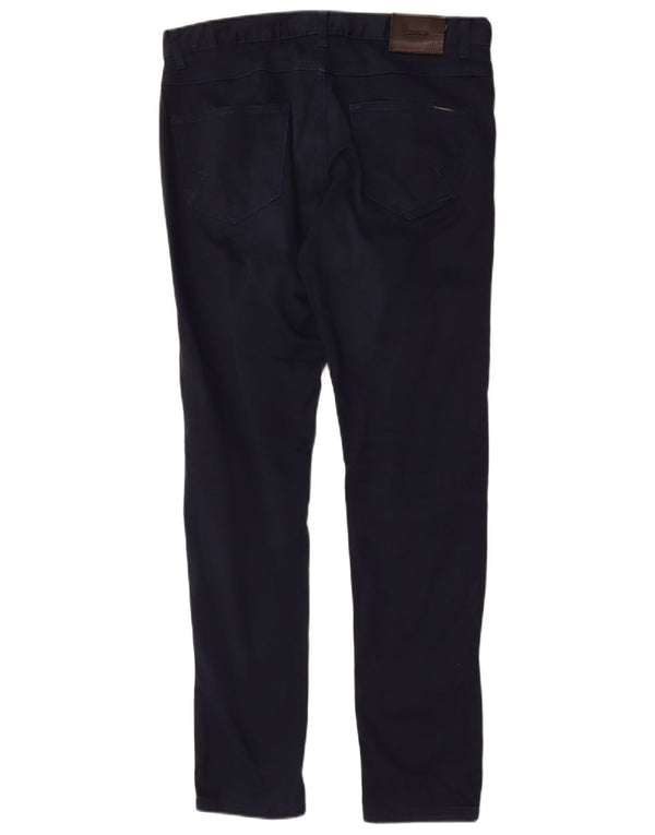 Pantaloni casual skinny pentru bărbați Zara EU 42 Large W32 L30 Bleumarin