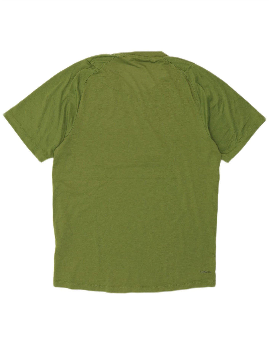Tricou Adidas Climalite pentru bărbați Top mic verde bumbac