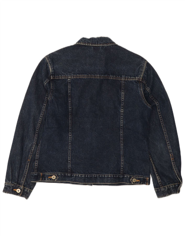 EDDIE BAUER Jachetă de blugi pentru femei UK 14 Medium Bluemarin Bumbac