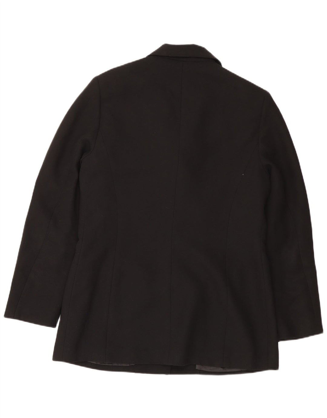 KASPER Womens 3 Button Blazer Jacket US 10 Large Black Polyester