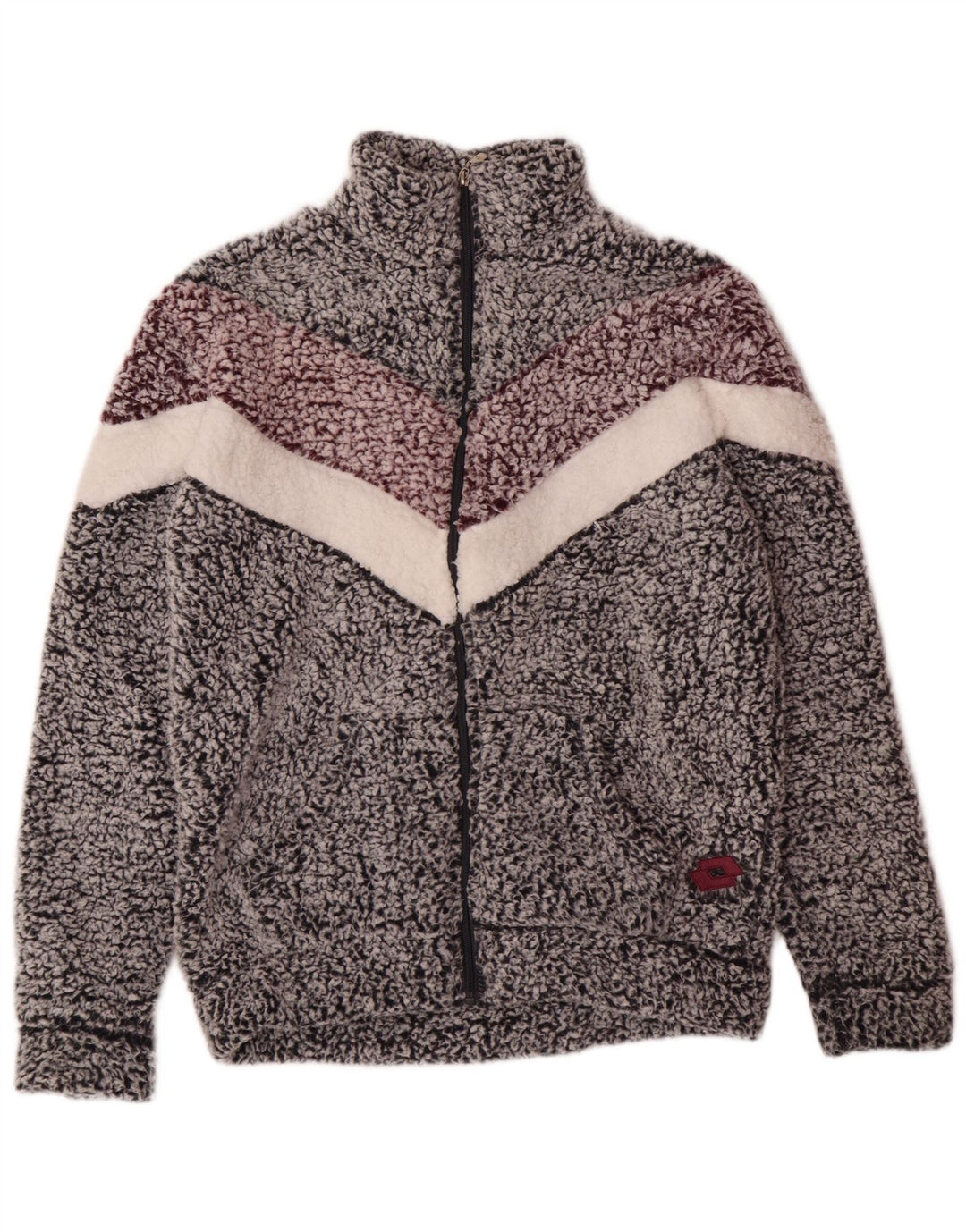 Jachetă Lotto pentru femei, UK 18 XL, gri, poliester color bloc