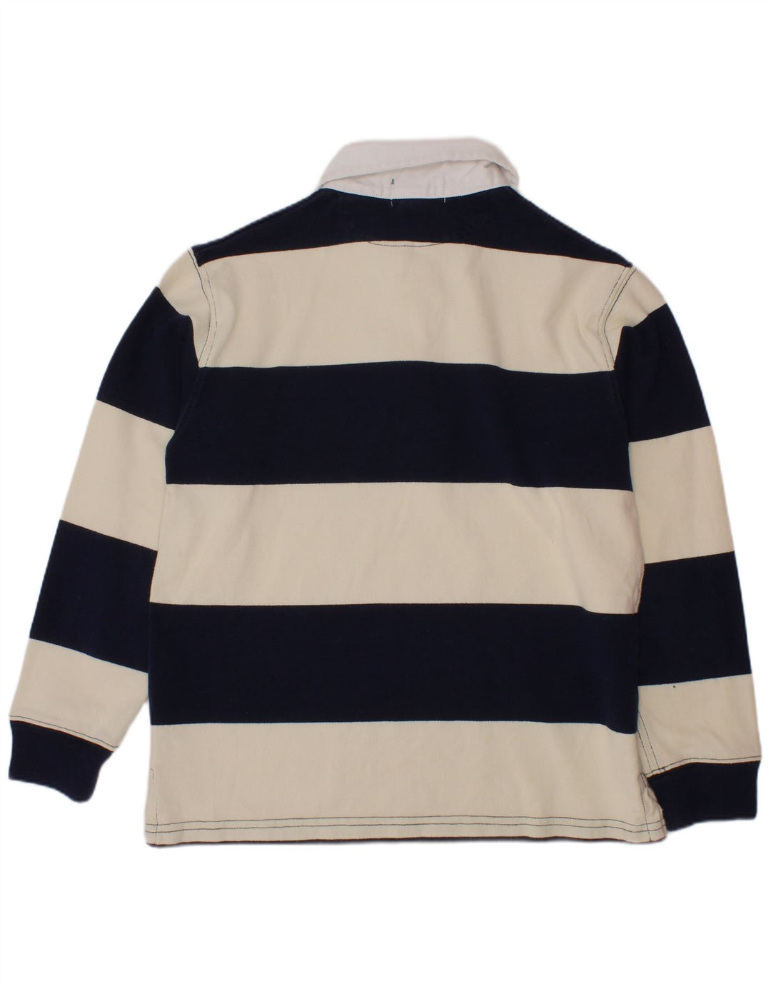 POLO RALPH LAUREN Tricou polo rugby pentru băieți 6-7 ani în dungi alb