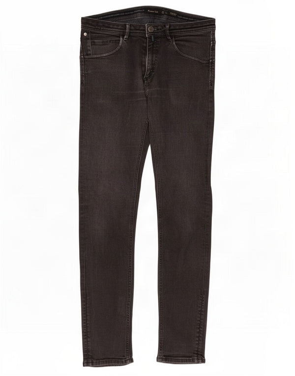 Blugi skinny Massimo Dutti pentru femei EU 40 Medium W31 L31 Negri