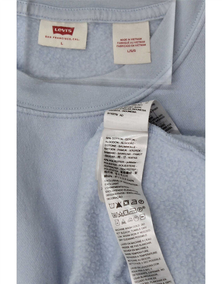 Pulover Levi's pentru femei, UK 16, mare, albastru, bumbac