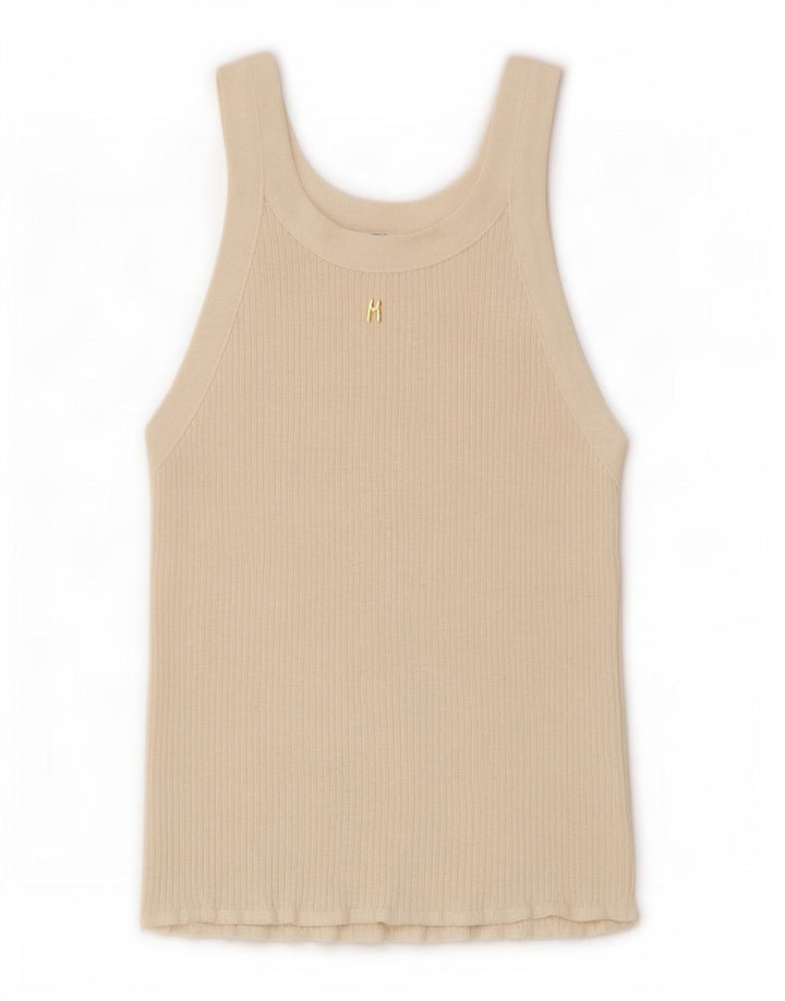 Vest Vest Top Femei Zara UK 8 Small Bej