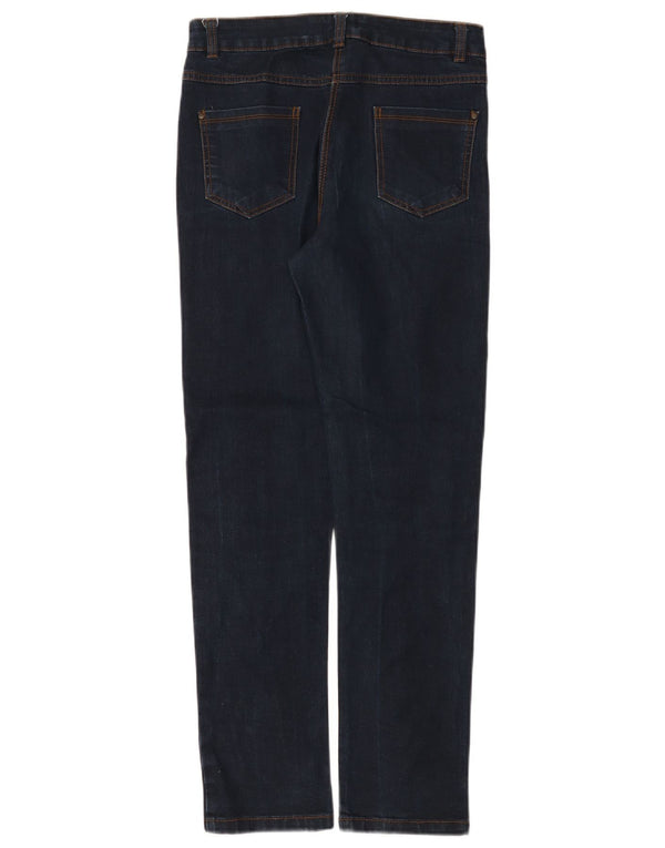 Blugi subțiri pentru femei M&Co UK 8 Small W28 L29 Bumbac bleumarin