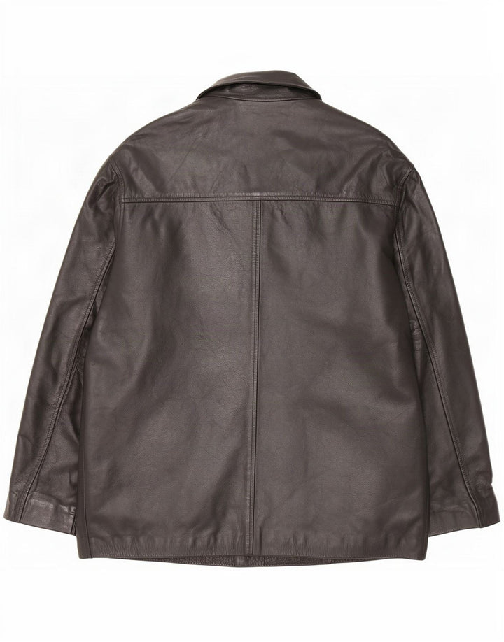 Jachetă de piele pentru bărbați Ironsides UK 42 XL Negru