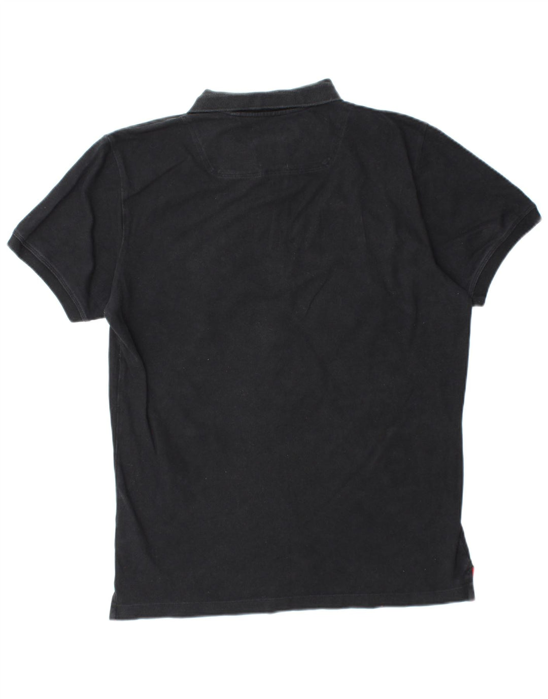Tricou polo pentru bărbați DIESEL, bumbac negru mare