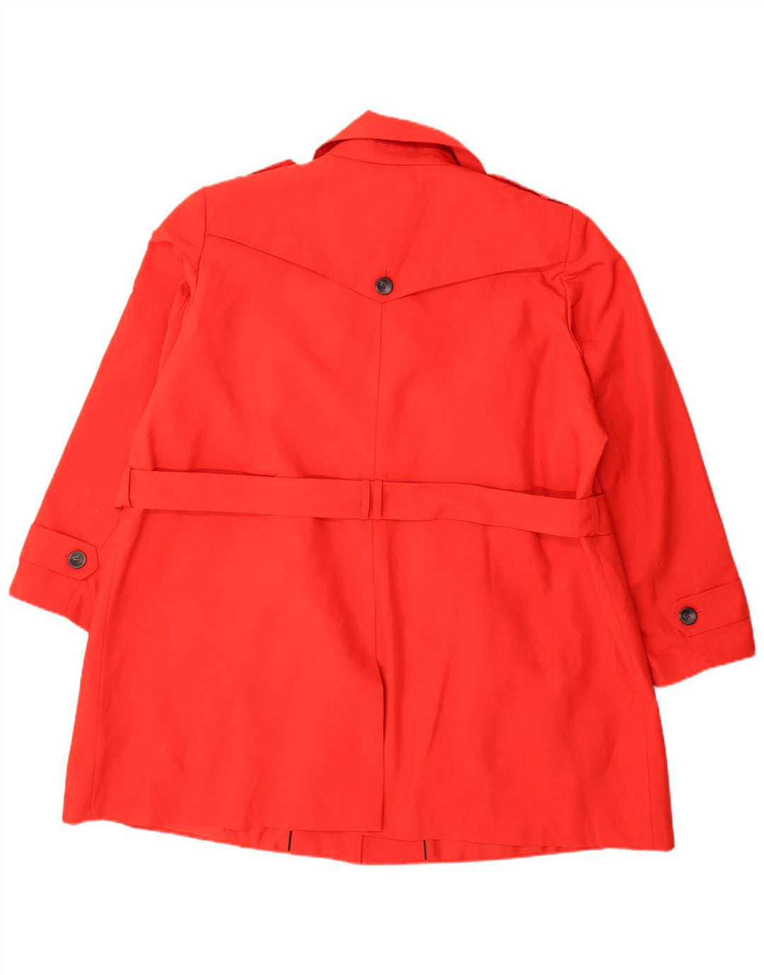 Trench pentru femei Marks & Spencer UK 26 5XL Poliester roșu