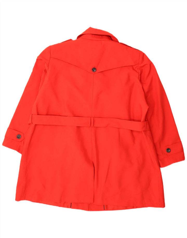 Trench pentru femei Marks & Spencer UK 26 5XL Poliester roșu