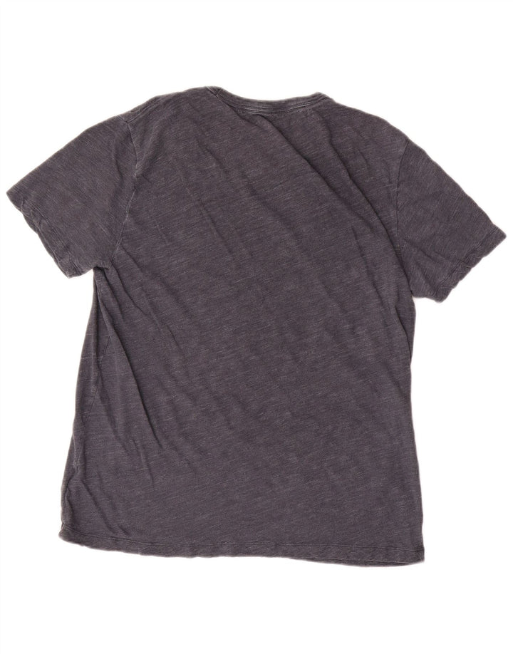 Tricou pentru bărbați Gap Top mare, gri bumbac cu pete