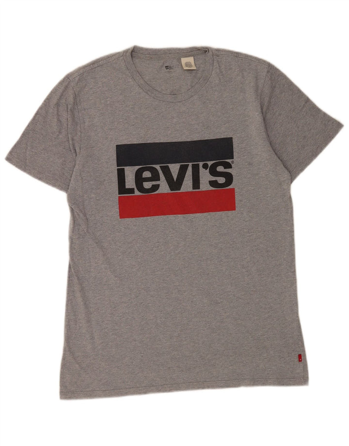 Tricou grafic pentru bărbați Levi's Top mic gri