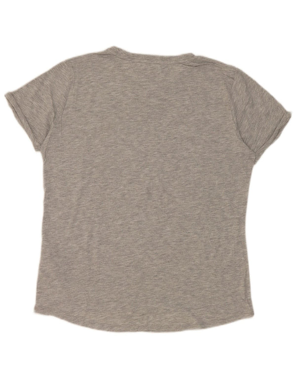 Tricou grafic Tommy Hilfiger pentru femei Top UK 10 Small Grey Flecked
