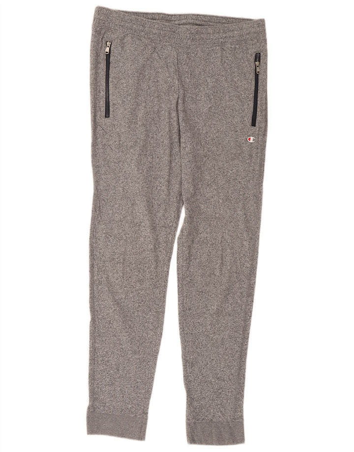 Pantaloni de trening pentru bărbați Champion Pantaloni de jogging, gri mediu, pete