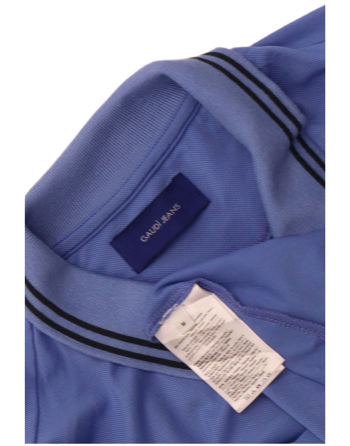 Tricou polo pentru bărbați Gaudi Poliamidă albastră medie