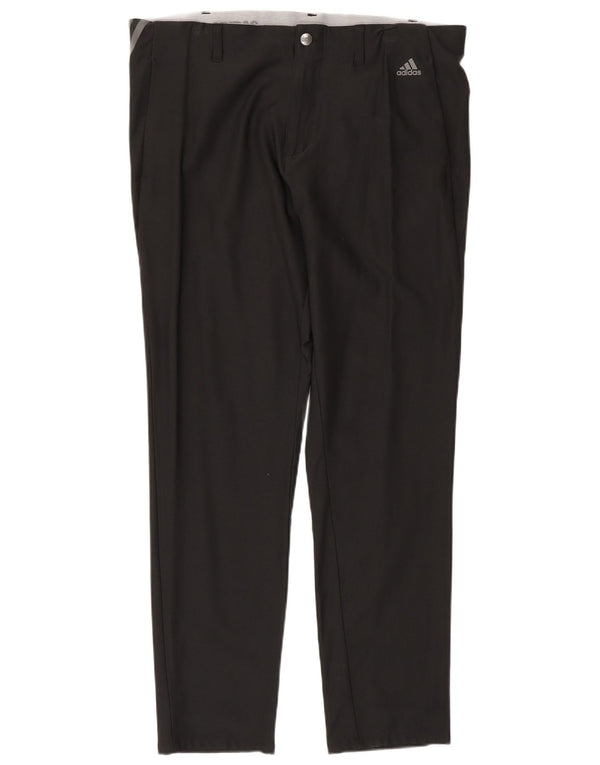 Pantaloni chino subțiri pentru bărbați Adidas W36 L32 Nylon negru