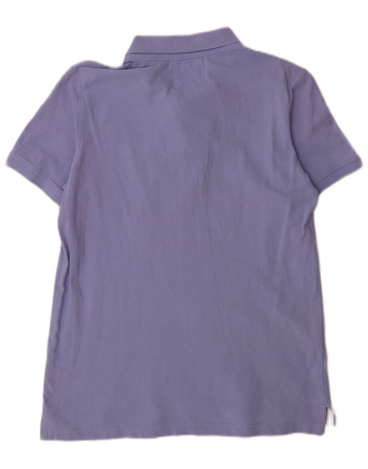 Crew Clothing Tricou polo pentru bărbați Bumbac violet mediu