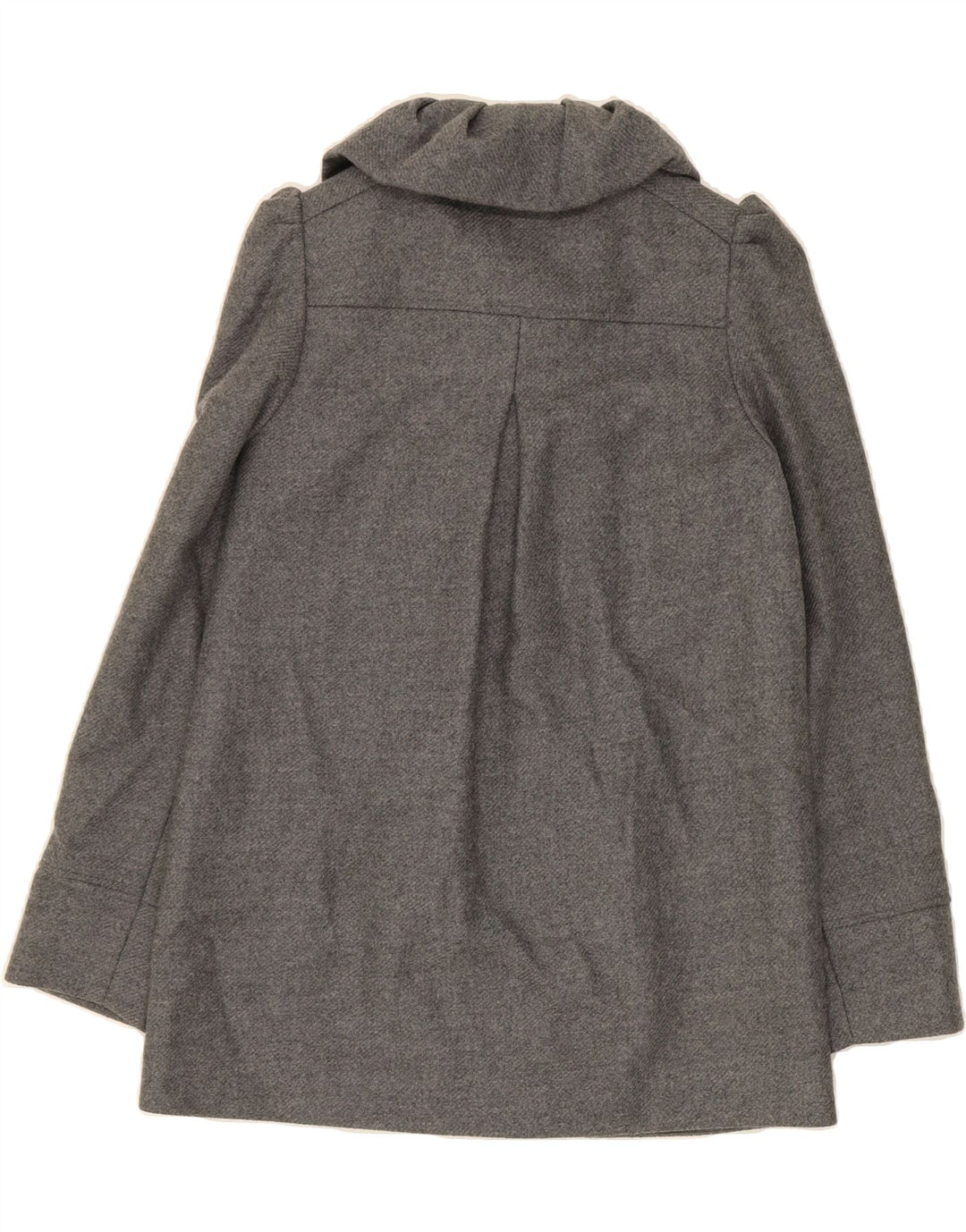FRENCH CONNECTION Womens Overcoat UK 10 Small Grey Wool Vintage French Connection and Second-Hand French Connection from Messina Hembry 