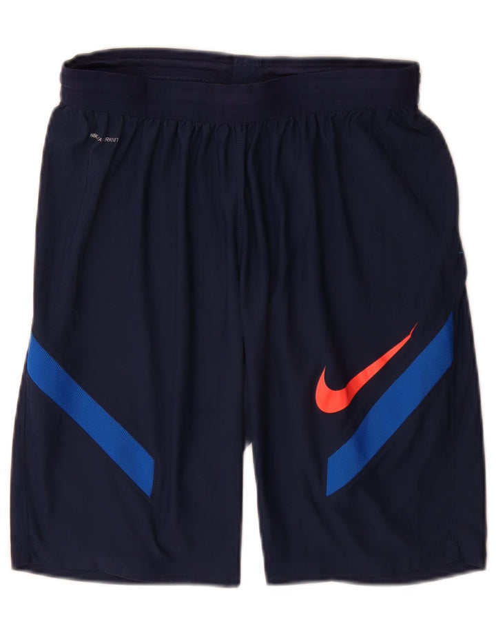Pantaloni scurți sport grafic Nike pentru bărbați, medii, albastru bleumarin, color block