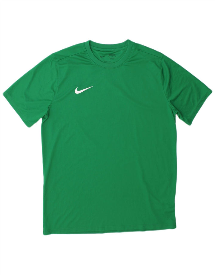 Tricou pentru bărbați Nike Dri Fit Top XL Poliester verde