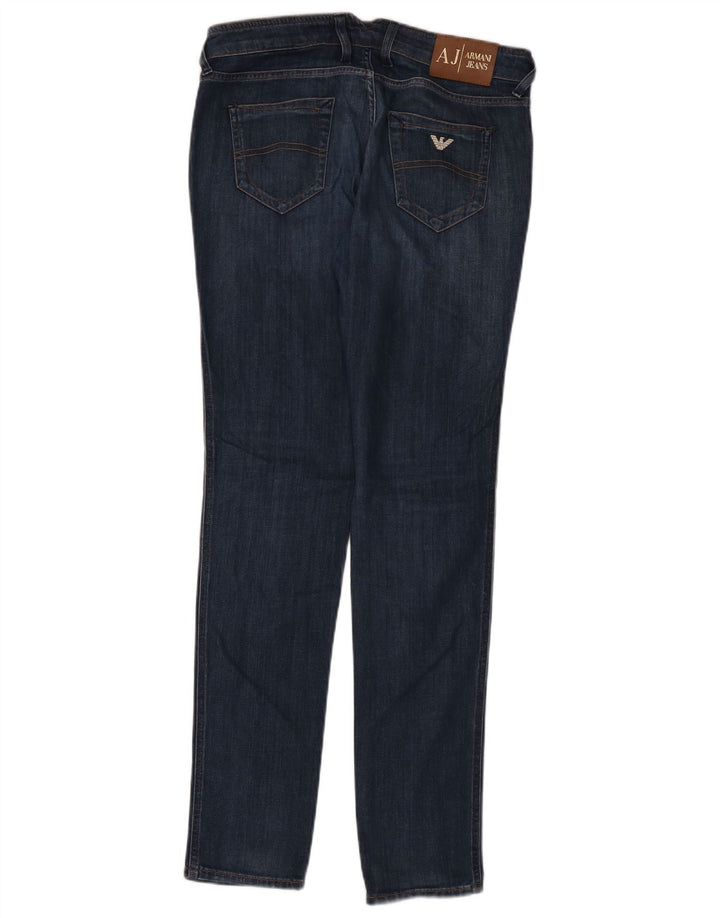 Blugi skinny pentru femei Armani W30 L34 bleumarin