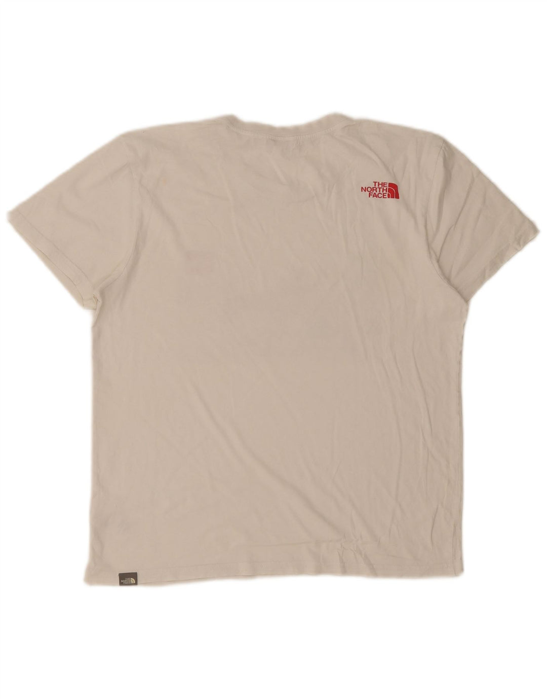 Tricou grafic pentru bărbați The North Face Top Medium White Bumbac