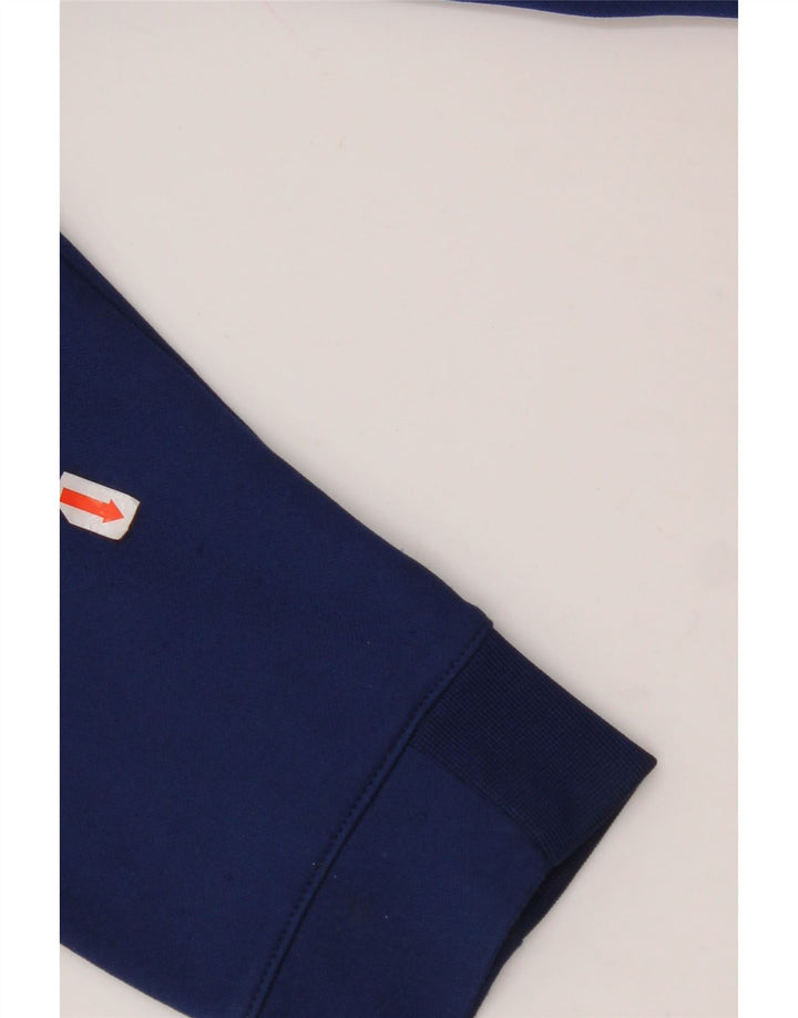 Pulover NIKE pentru băieți, cu fermoar, 12-13 ani, mare, bleumarin, color block