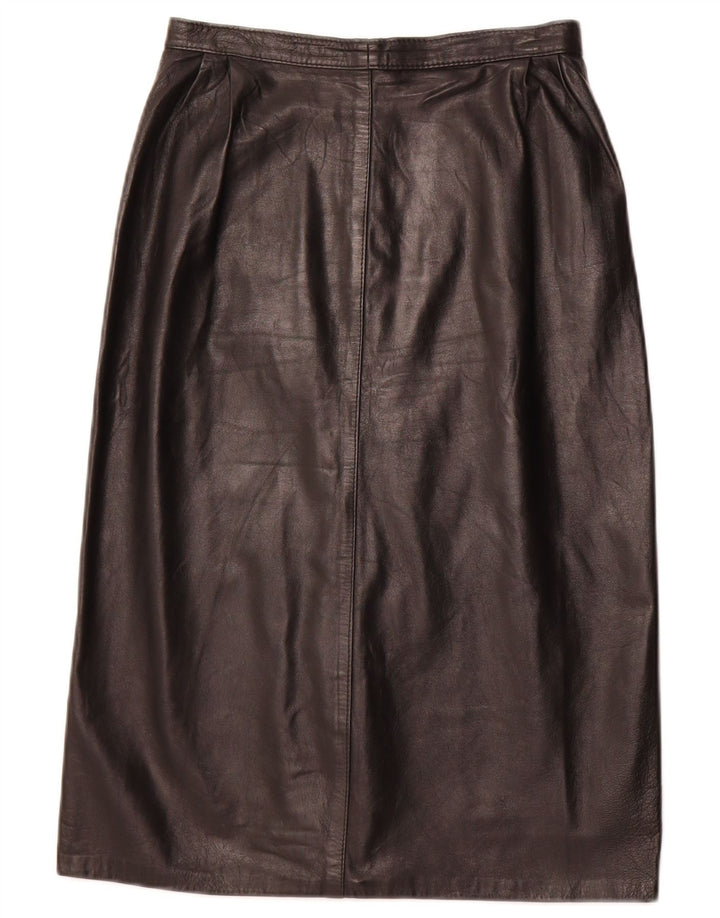Fusta din piele pentru femei VINTAGE W26 Small Black