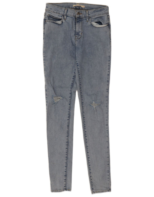 Blugi super skinny 710 distressed Levi's pentru femei W29 L32 bumbac albastru