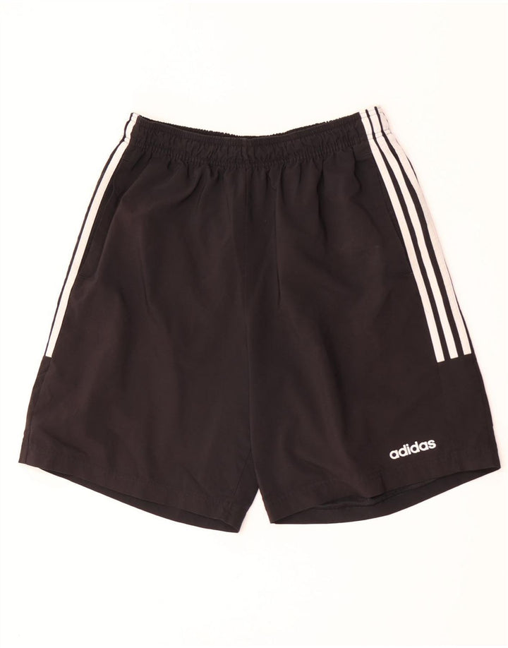 Pantaloni scurți sport pentru bărbați Adidas, mari, negru, poliester