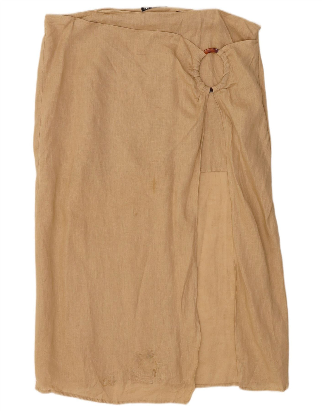 Fusta Sarong Femei Zara 2XL W34 Bej